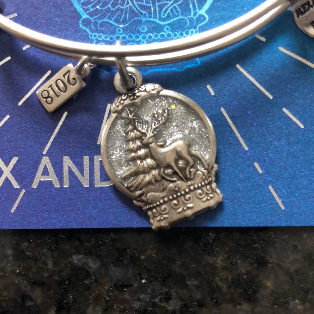 *NWT* ALEX AND ANI Snow Globe Bracelet